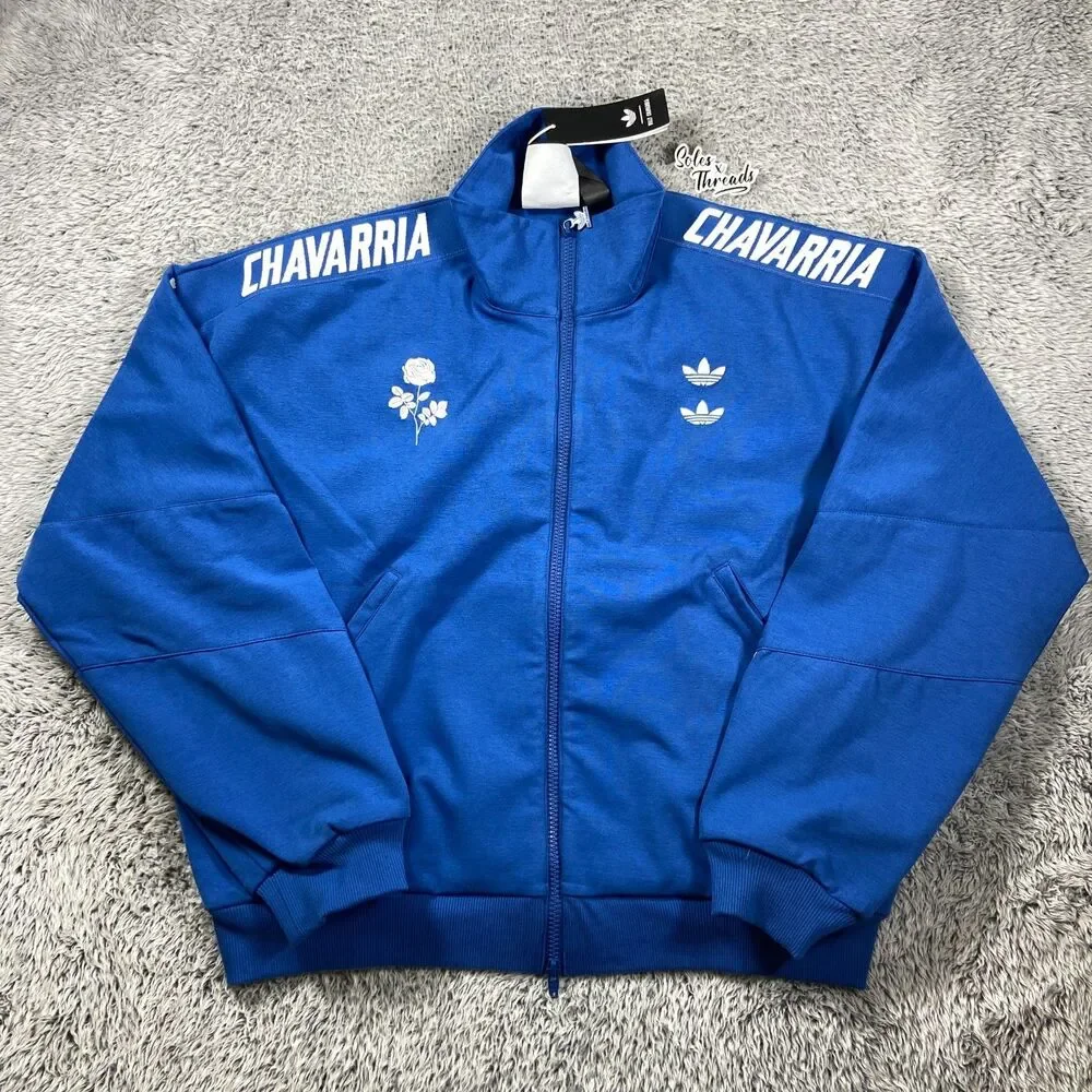 Adidas x Willy Chavarria Track Jacket Size Large Men Dark Marine JV8991